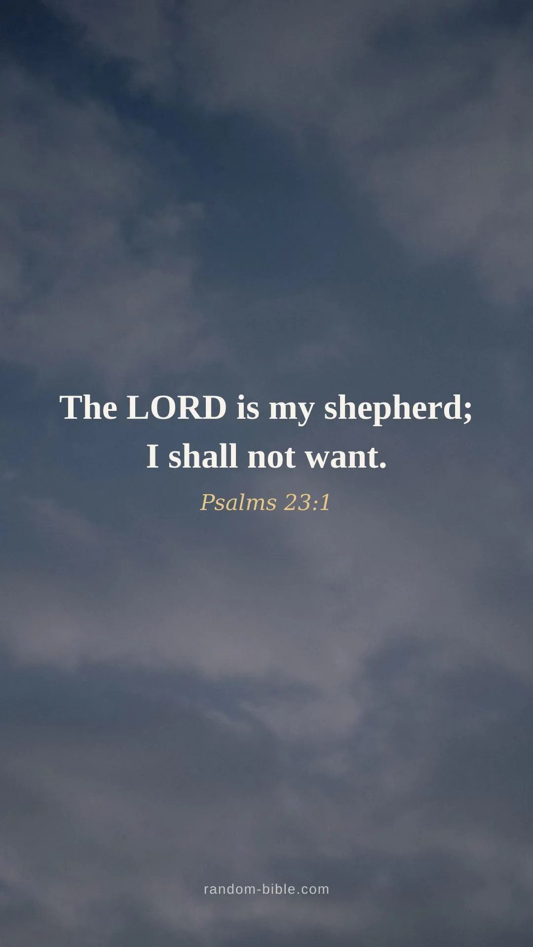 Psalms 23:1 Bible verse wallpaper