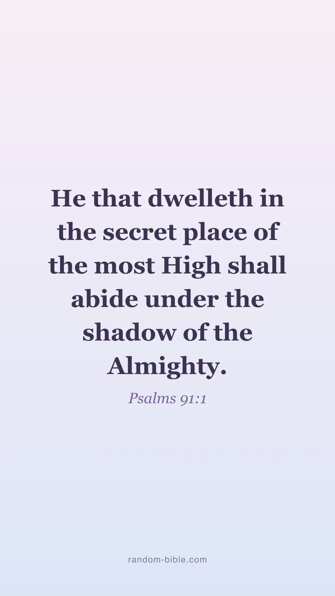 Psalms 91:1 aesthetic Bible verse wallpaper (KJV)