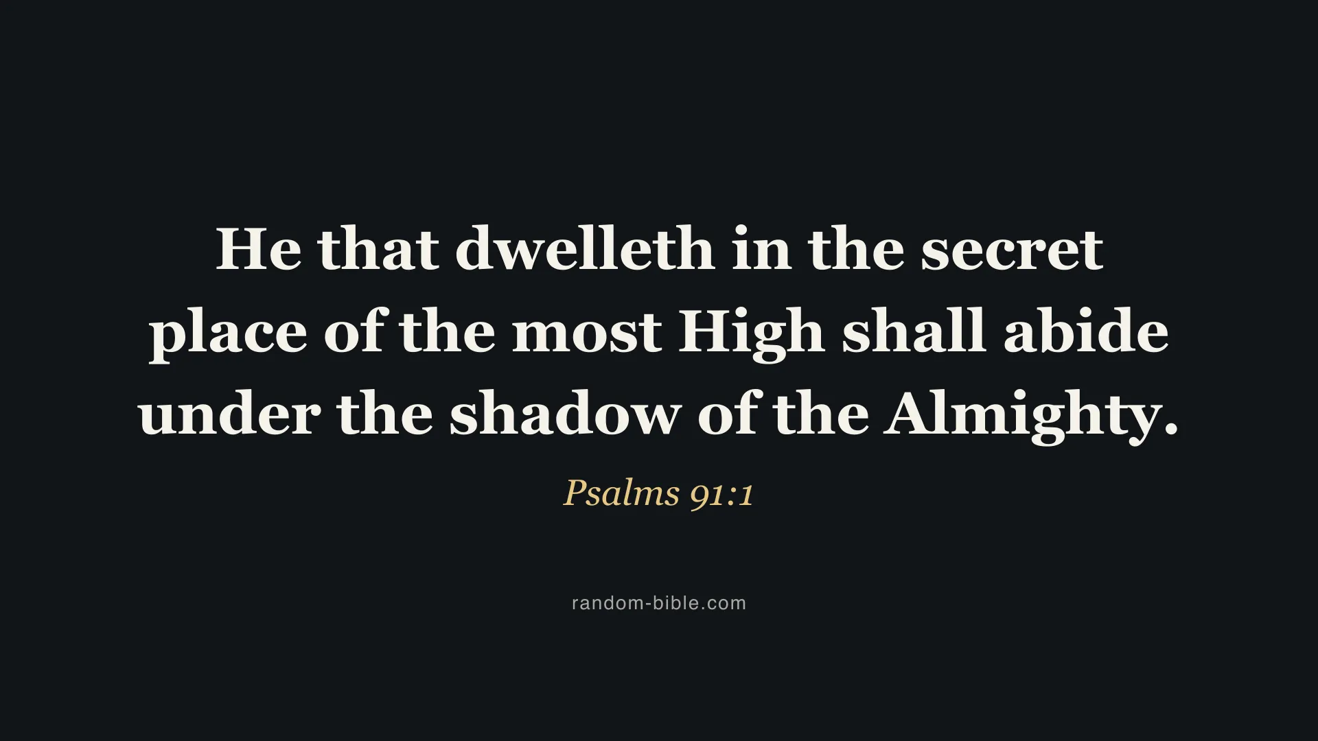 Psalms 91:1 dark Bible verse wallpaper for desktop and laptop (KJV)