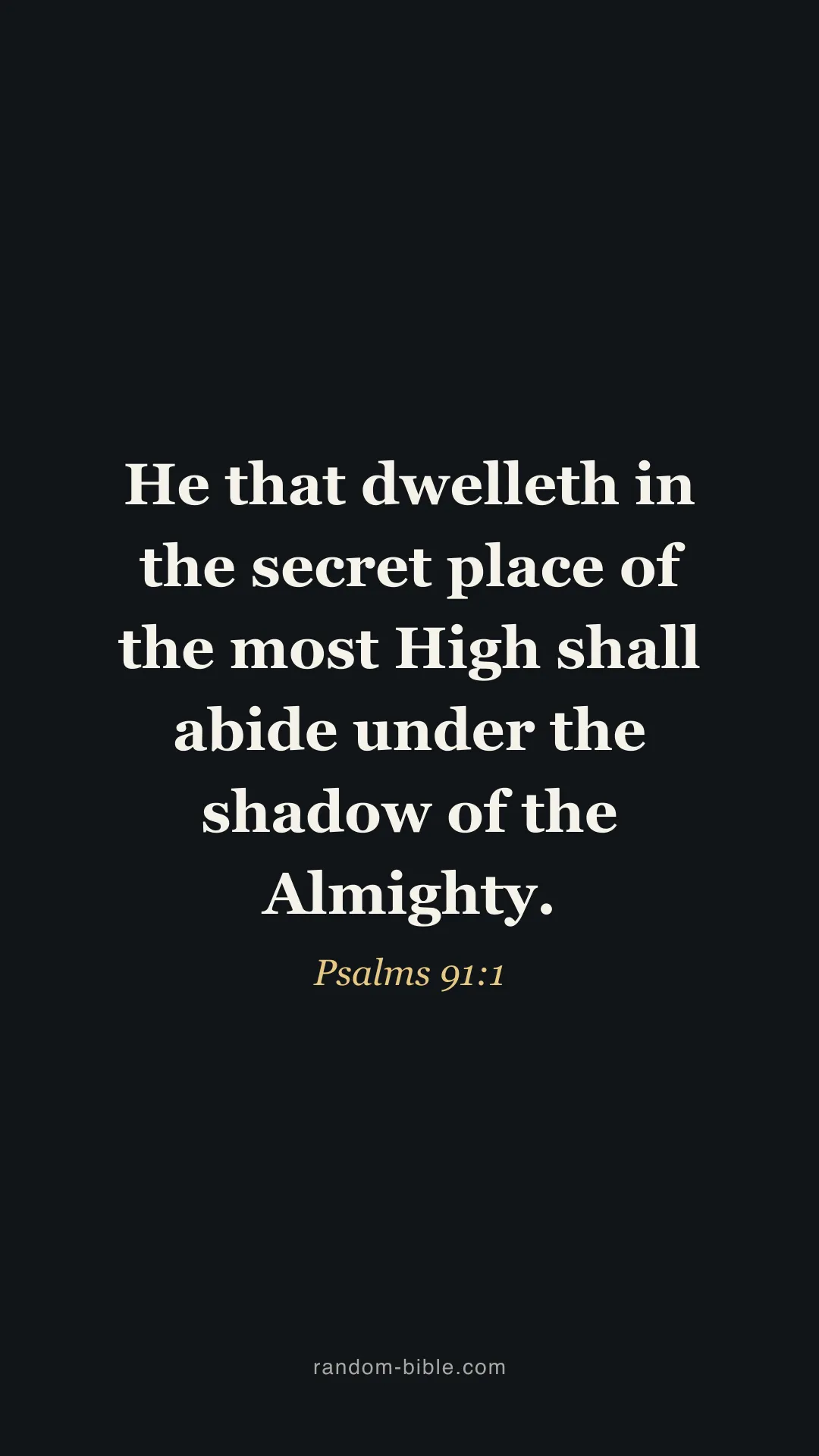Psalms 91:1 dark Bible verse wallpaper (KJV)