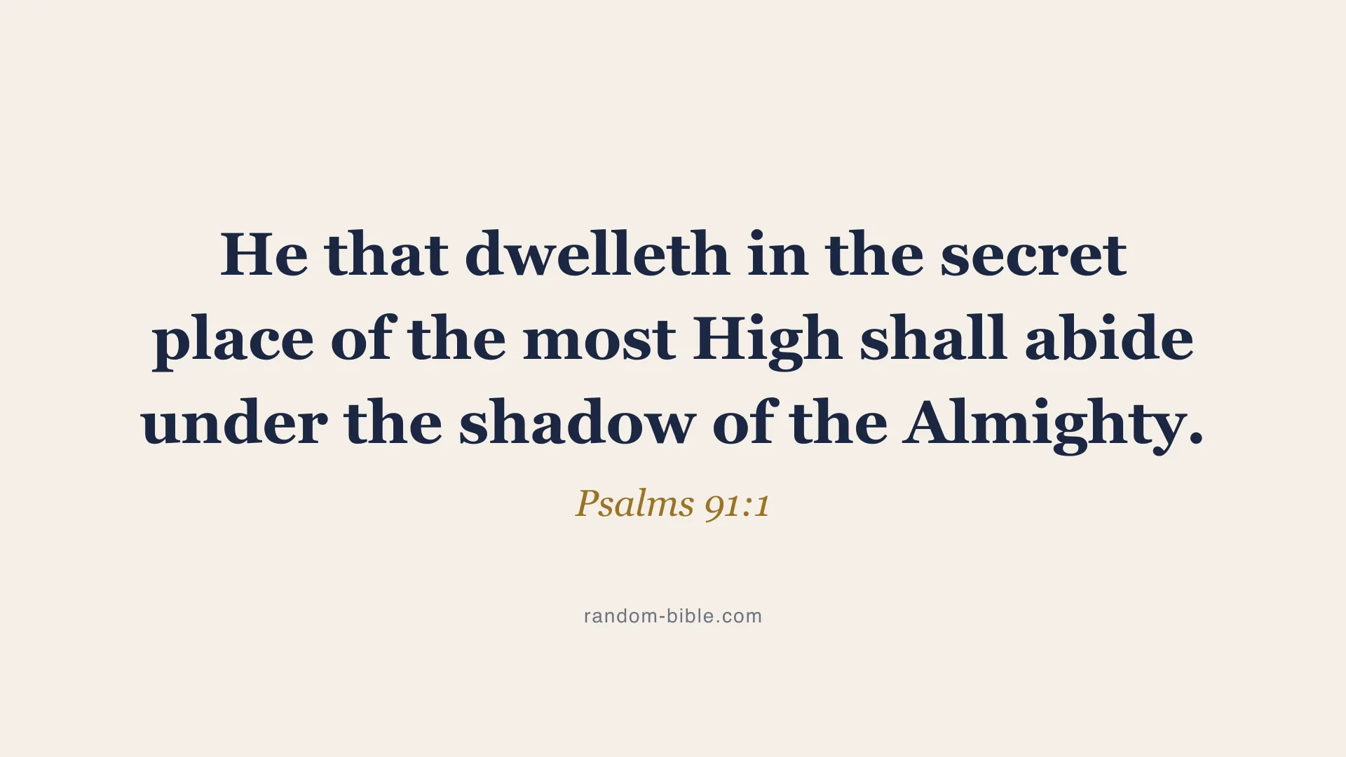 Psalms 91:1 minimal Bible verse wallpaper for desktop and laptop (KJV)