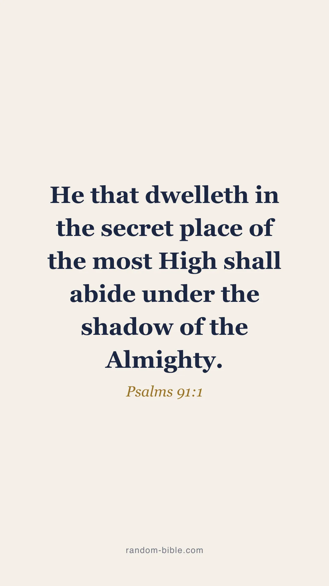 Psalms 91:1 minimal Bible verse wallpaper (KJV)